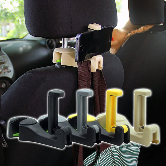 Car Gadget Back Seat Hanger Hook Organizer 2 In 1