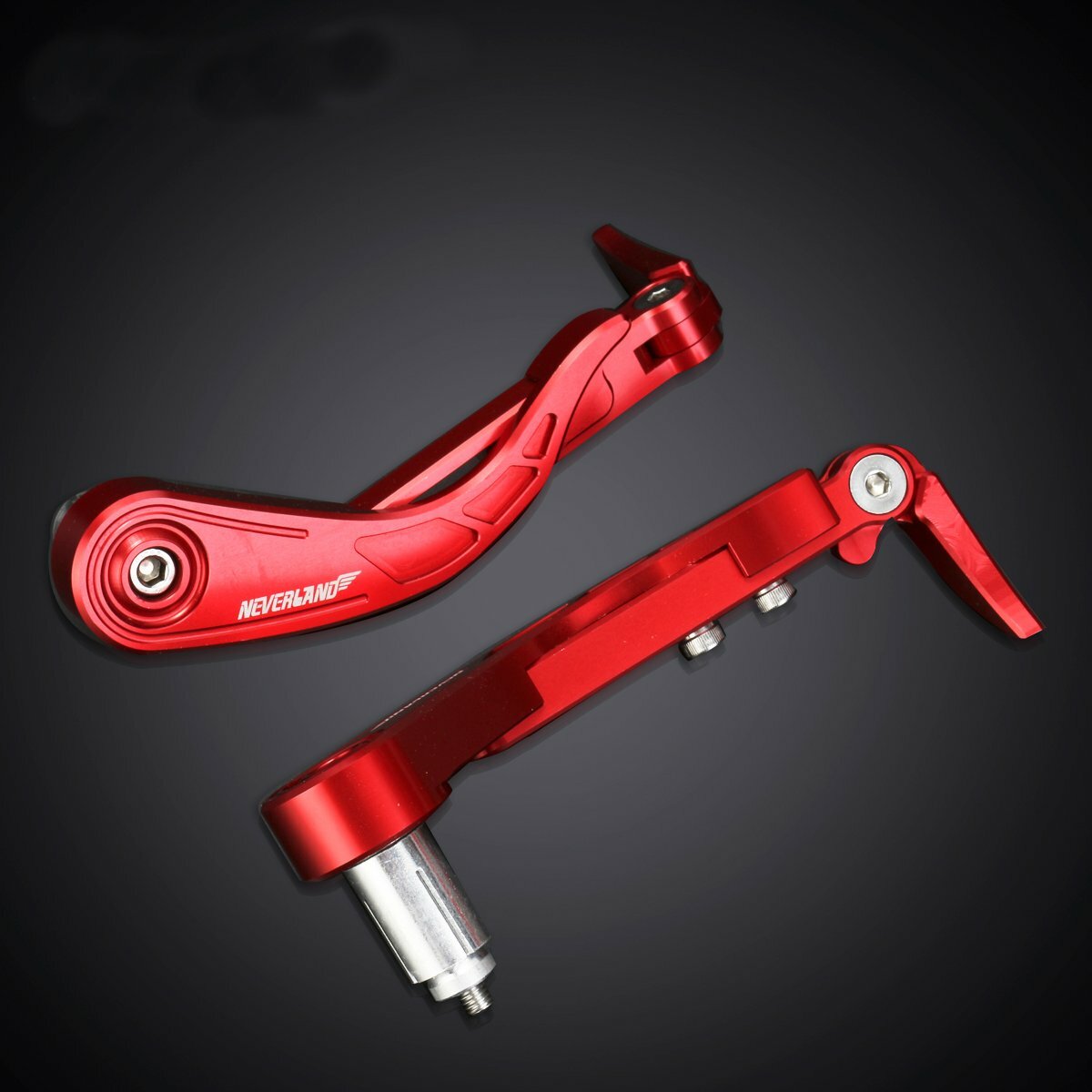 Motorcycle Adjustable 3D Lever Handlebar Guard Protector Tools 22mm 7/8inch