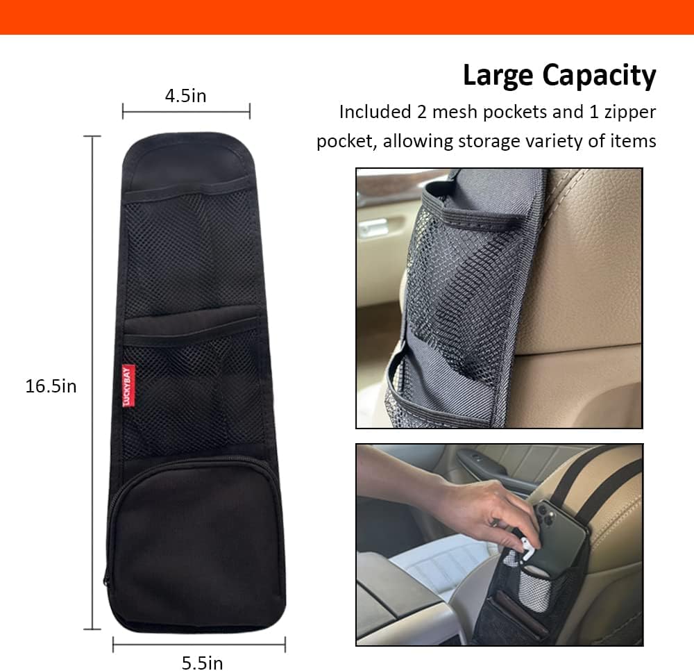 Car Auto Seat Side Organizer Storage Hanging Bag