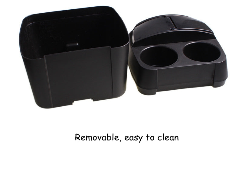 Car Multi-Function Arm Rest Box Storage Trash Can Organizer