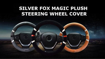 Car Winter Warm Plush Protector Steering Wheel Covers