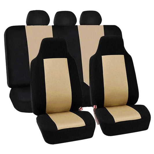 Universal Car Full Seat Covers Front Rear Protector Cushion