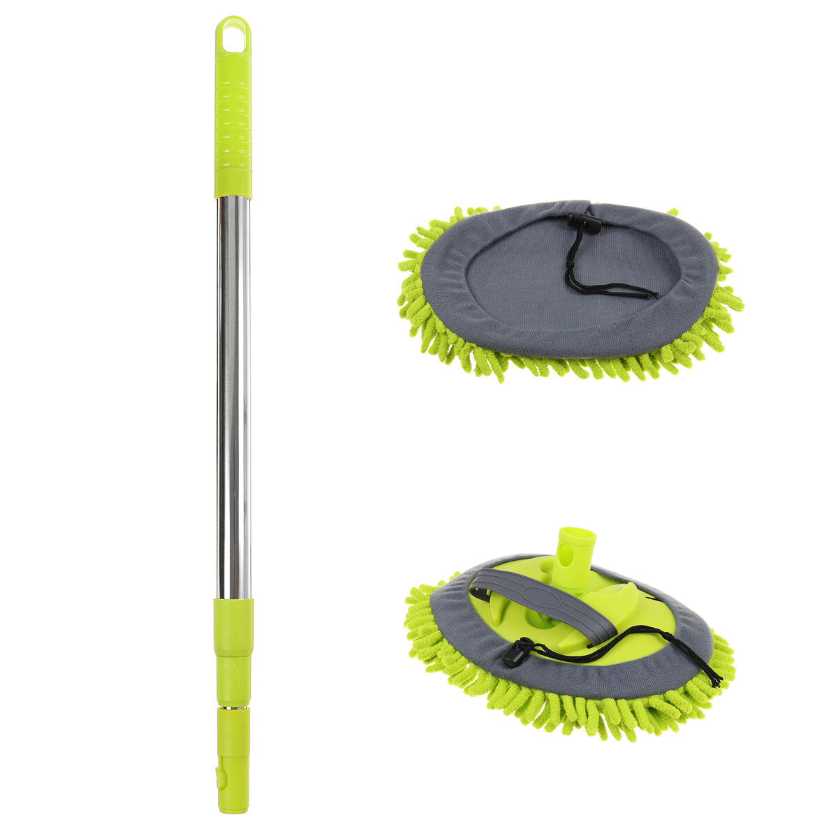 Car Multi-function 2 in 1 Wash Mop 360 Degree Spin Tools