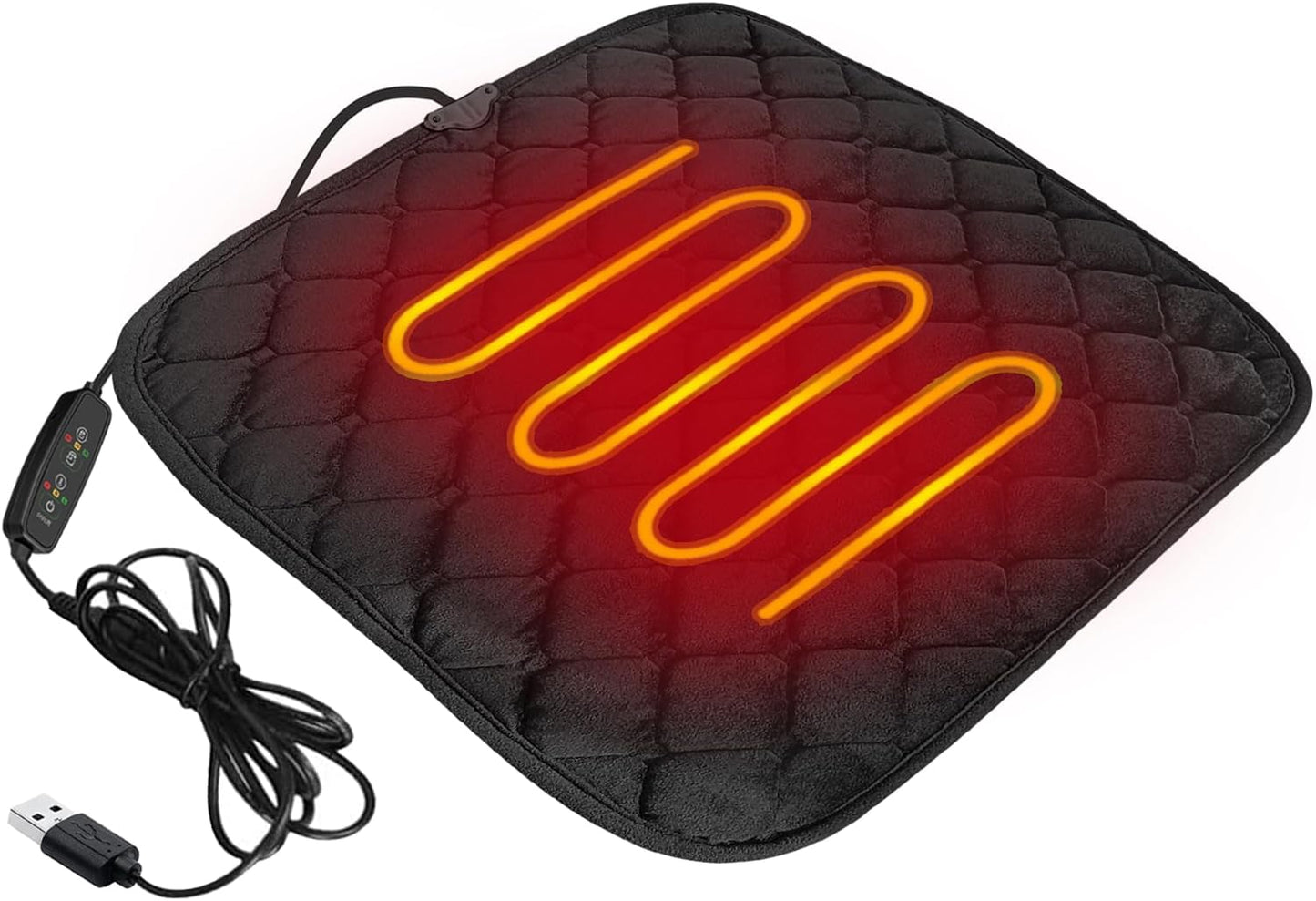 Car Heated Portable Stadium Seat Cushion