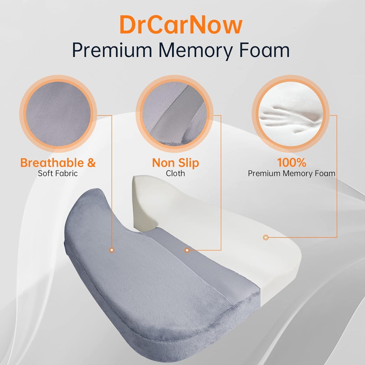 Car Seat Cushion Pad for Tailbone Pain Relief Cushion