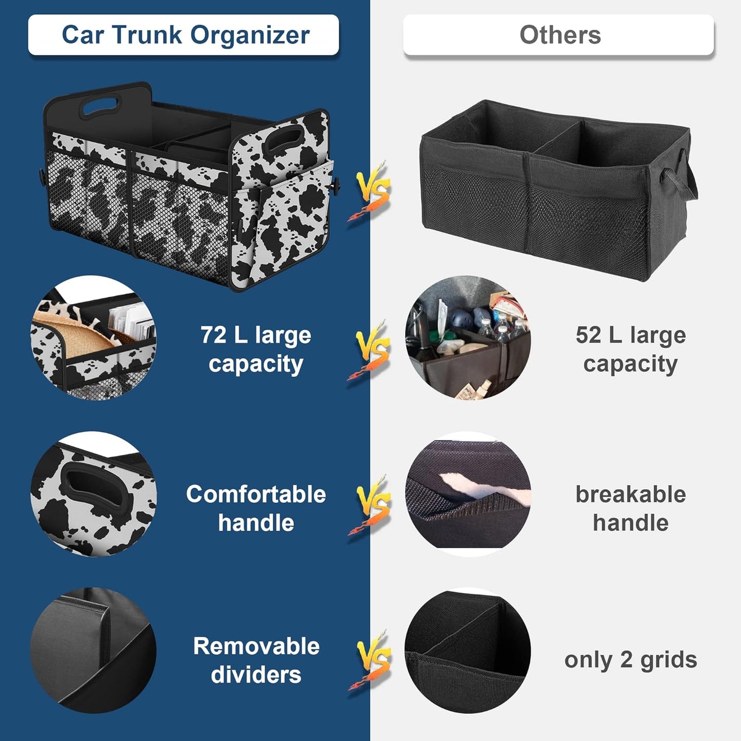 Car Trunk Large Capacity Storage Organizer
