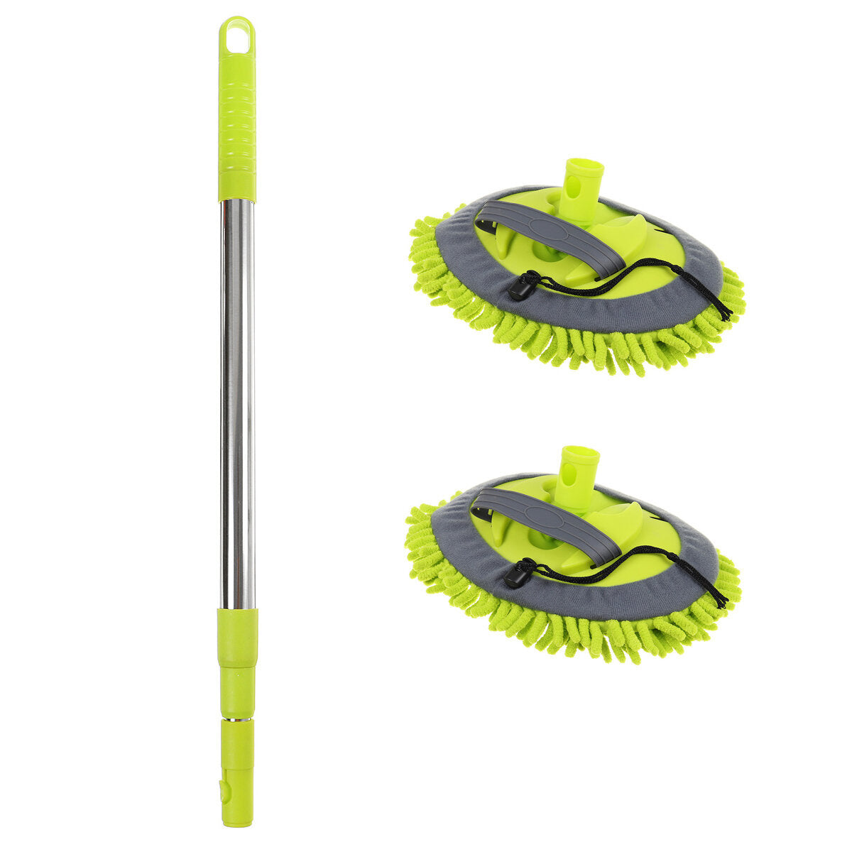 Car Multi-function 2 in 1 Wash Mop 360 Degree Spin Tools