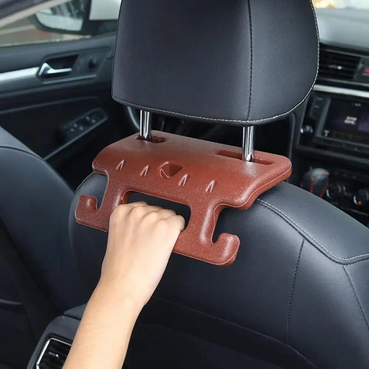 Car Rear Seat Safety Handle Multi-function Storage Hook Hanger