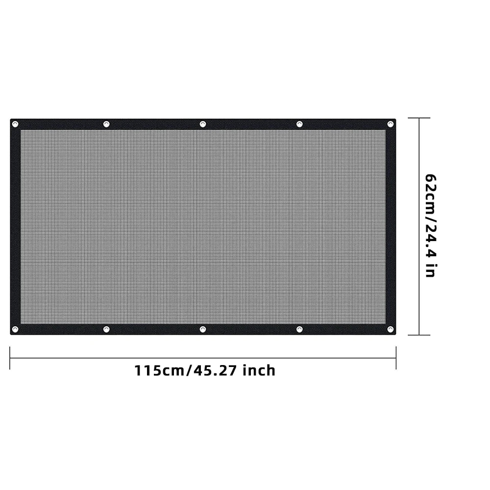 Car Dog Pet Barrier Safety Seat Mesh Front Seat Visible Divider