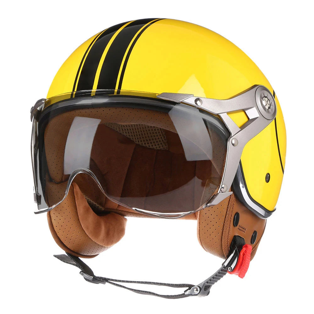 Motorcycle Helmet Vintage Chopper Bike Scooter 3/4 motorcycle Helmet