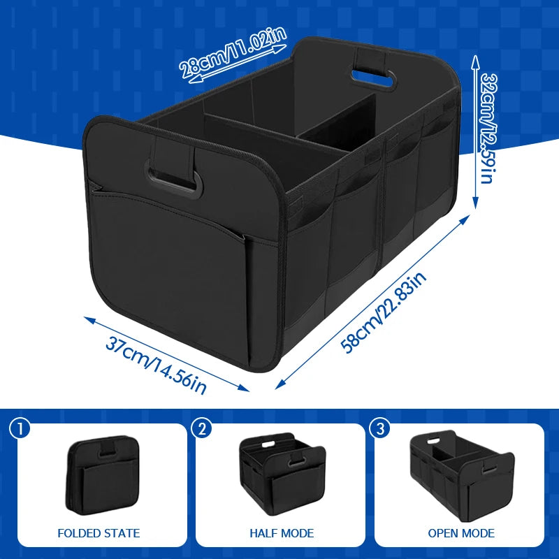 Car Storage Trunk Box Oxford Large Capacity Foldable Storage Bag