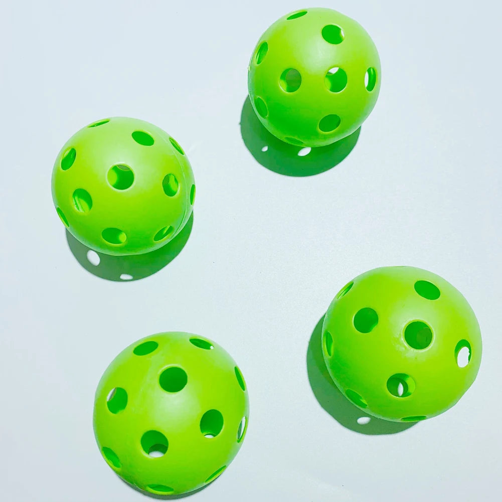 Camping Pickle Paddles Rackets Set of 2 Rackets and 4 Pickleballs Balls