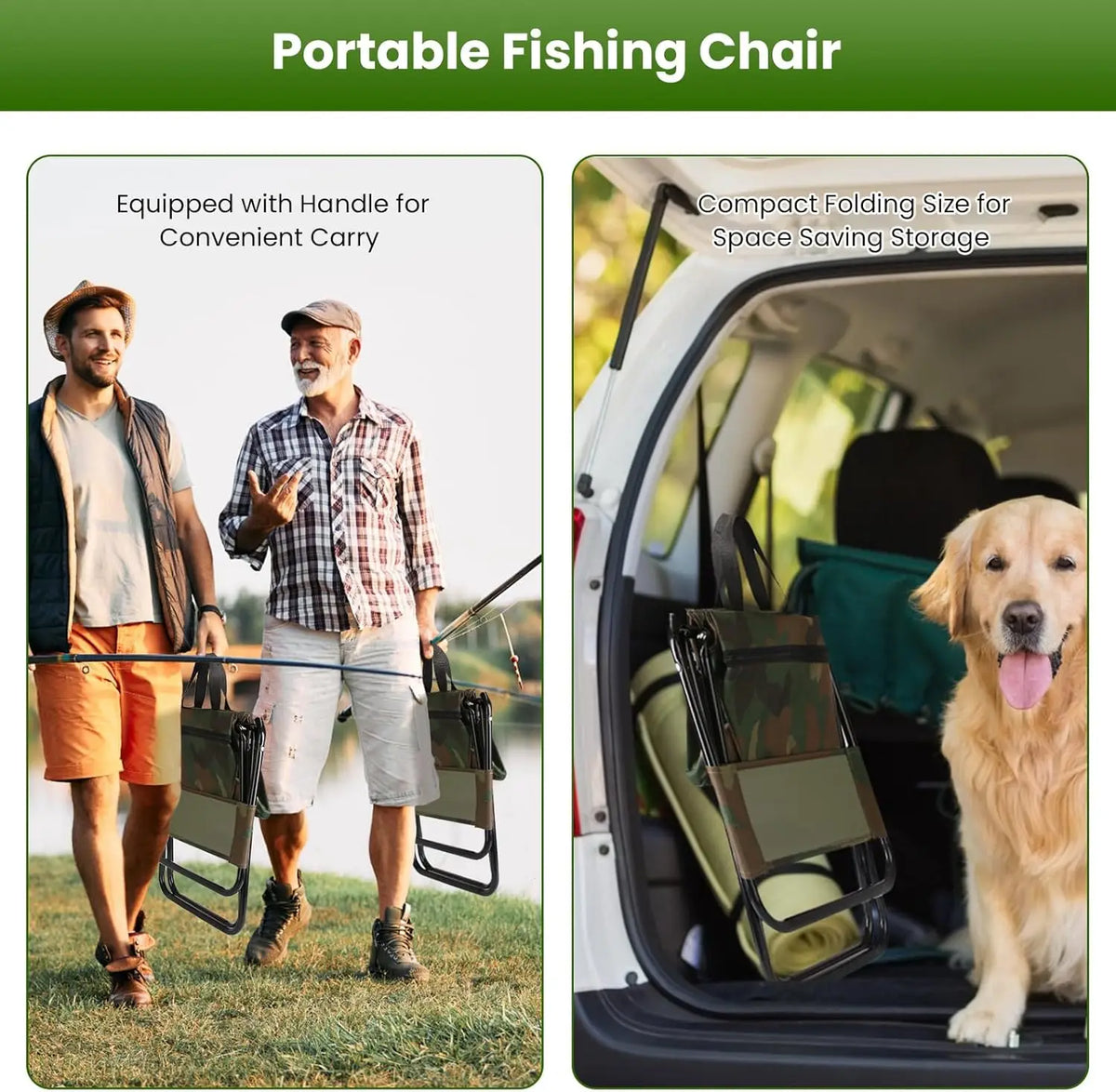 Camping Portable Foldable Fishing Camping Lightweight Folding Chair