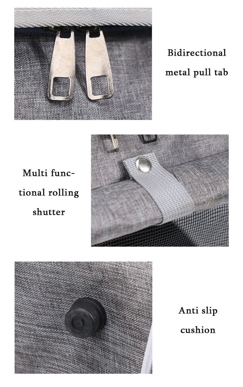 Bicycle Carrying Cat Dog Pet Bag Portable Backpack Organizer
