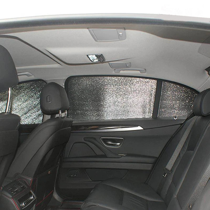 2pcs Car Side Sunshade UV Protection Side Rear Window Curtain Protect Privacy