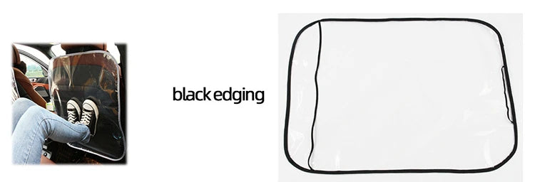 Car Auto Anti Kick Mat Seat Back Anti-dirty PVC Protection