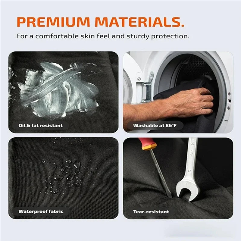 2pcs Universal Car Seat Protectors Waterproof Cushion