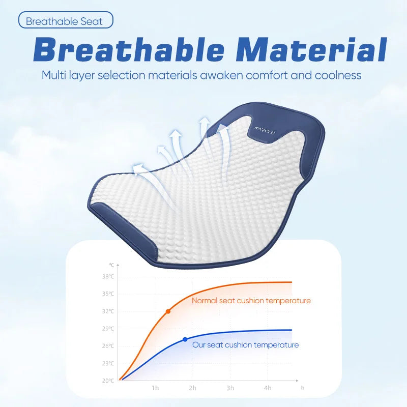Car Universal Ice Silk Summer Breathable Seat Cushion
