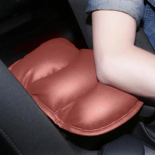 Auto Car Universal Soft PU Leather Box Armrest Pad Protective Pillow Cushion