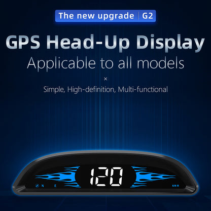 GPS HUD Head Up Display Car Speedometer Electronics Tachometer Tools