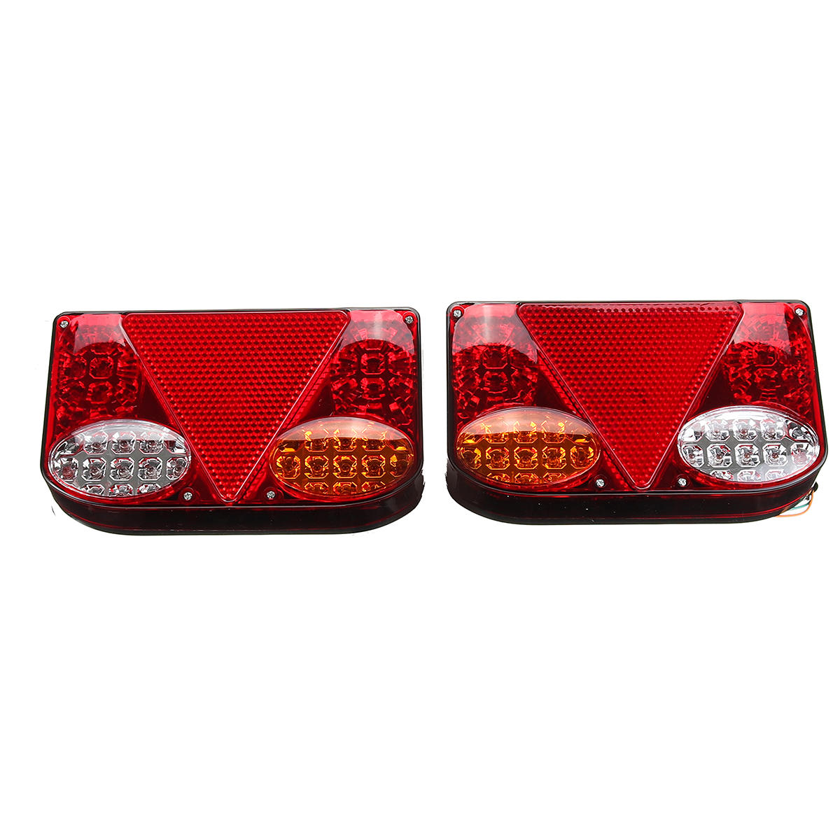 Car Trailer 12V LED Rear Tail Lights Turn Signal Indicator Lamp Tools
