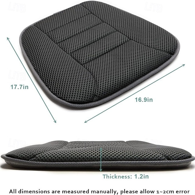 Universal Car Breathable 3D Air Mesh Seat Pad Non-Slip Seat Cushion