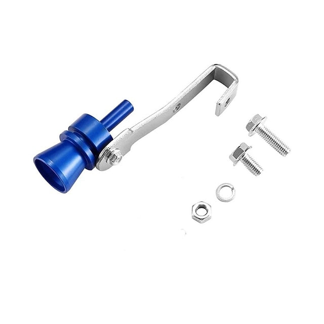 2 Pcs Universal Sound Simulator Car Exhaust Pipe Turbo Whistle Muffler Auto Parts