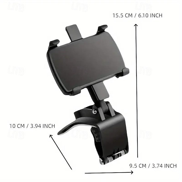 Car 360° Adjustable Waterproof Phone Mount Dashboard Holder