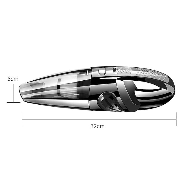 Portable Handheld Rechargeable Wireless Quick Charge Car Vacuum Cleaner