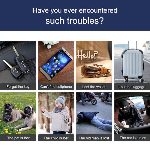 Bluetooth Key Finder Smart Anti Lost Device GPS Locator Tracker