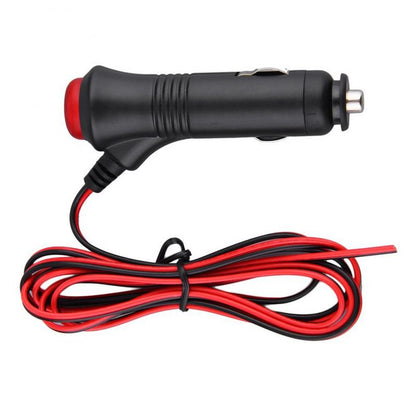 Car Cigarette Lighter Charger Cable  Socket Plug High Quality Cable 1.5m 12V/24V 10A