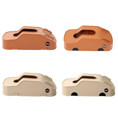 Car Multi-function Tissue Box with Cell Phone Seat Holder
