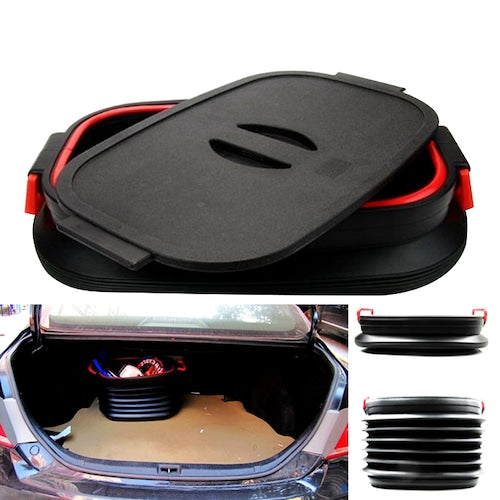 Telescopic Box Car Storage Folding Bucket