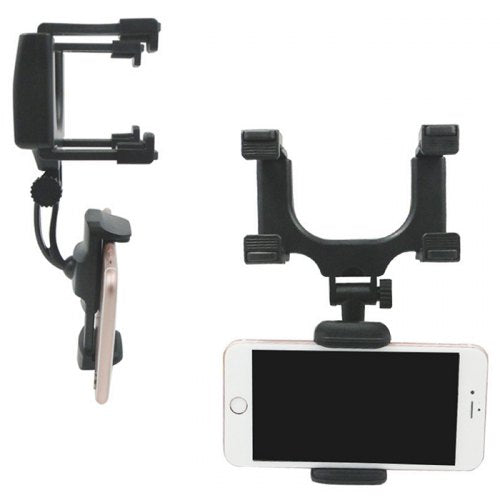 Car Rearview Mirror Mobile Phone Holder Navigation Bracket