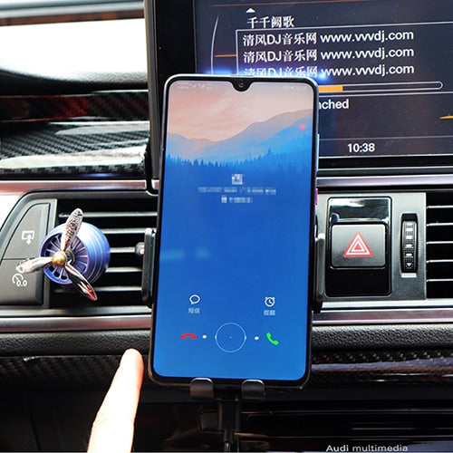 Car Bluetooth Smart Sensor Phone Holder Wireless Charging Navigation Bracket 3-in-1