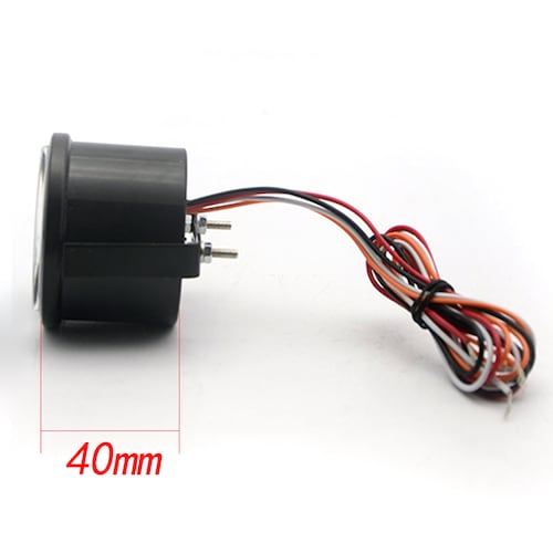 Car LED Digital Display Boost Gauge Meter Tool 52mm Dual-color