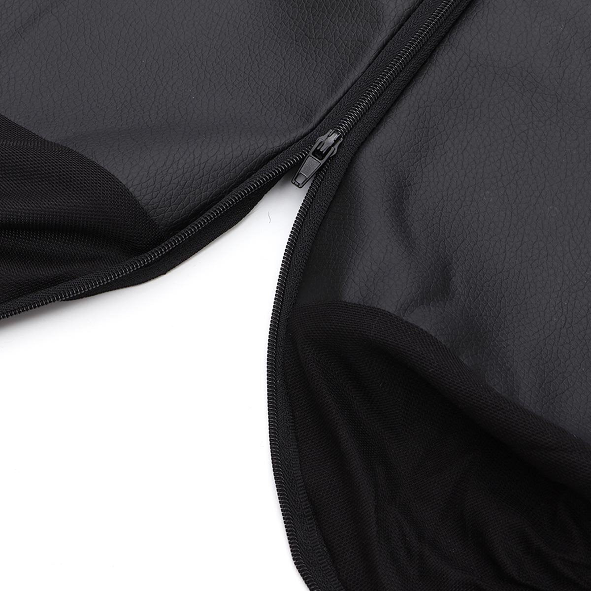 12PCS PVC Leather Car Seat Cushion Mat with Zipper