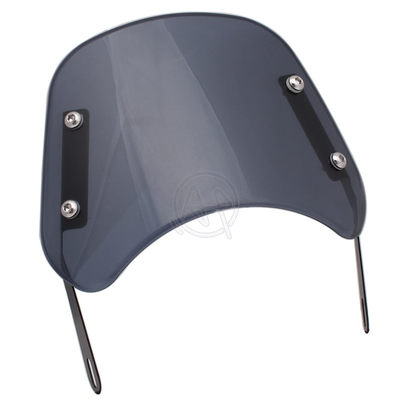 Motorcycle Windshield Wind Deflector Windscreen Universal for Harley Honda Yamaha