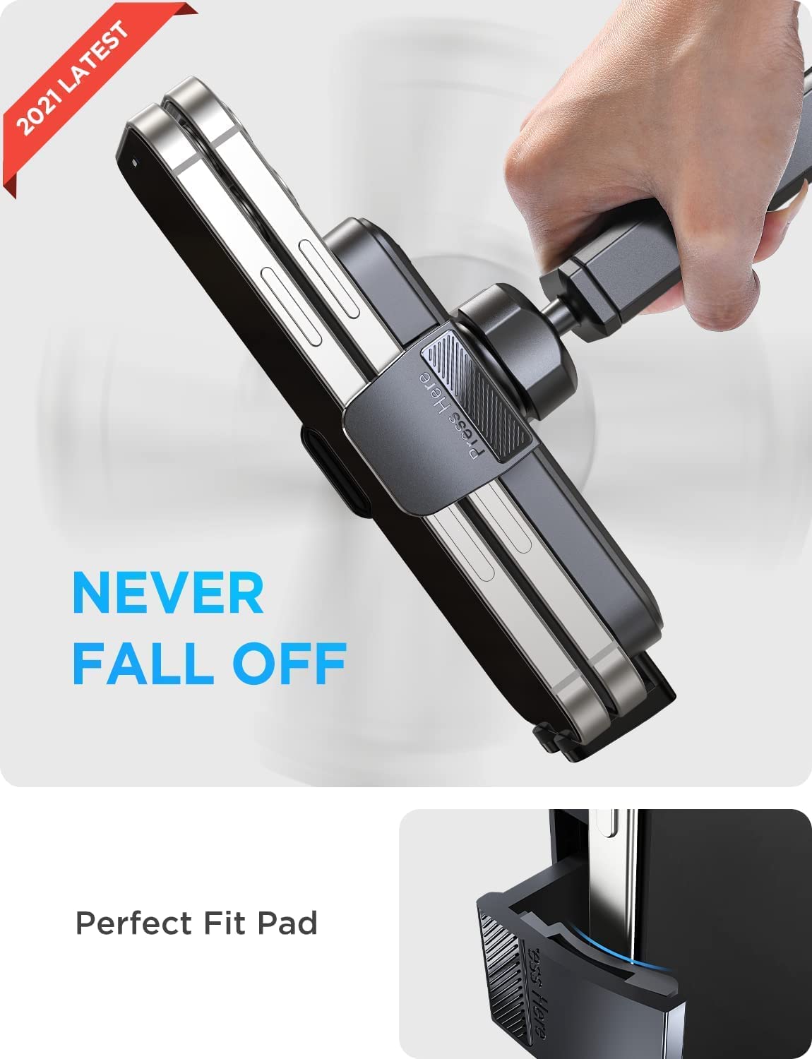 Car Phone Holder Mount 3 in 1 Car Phone Mount Windshield Air Vent