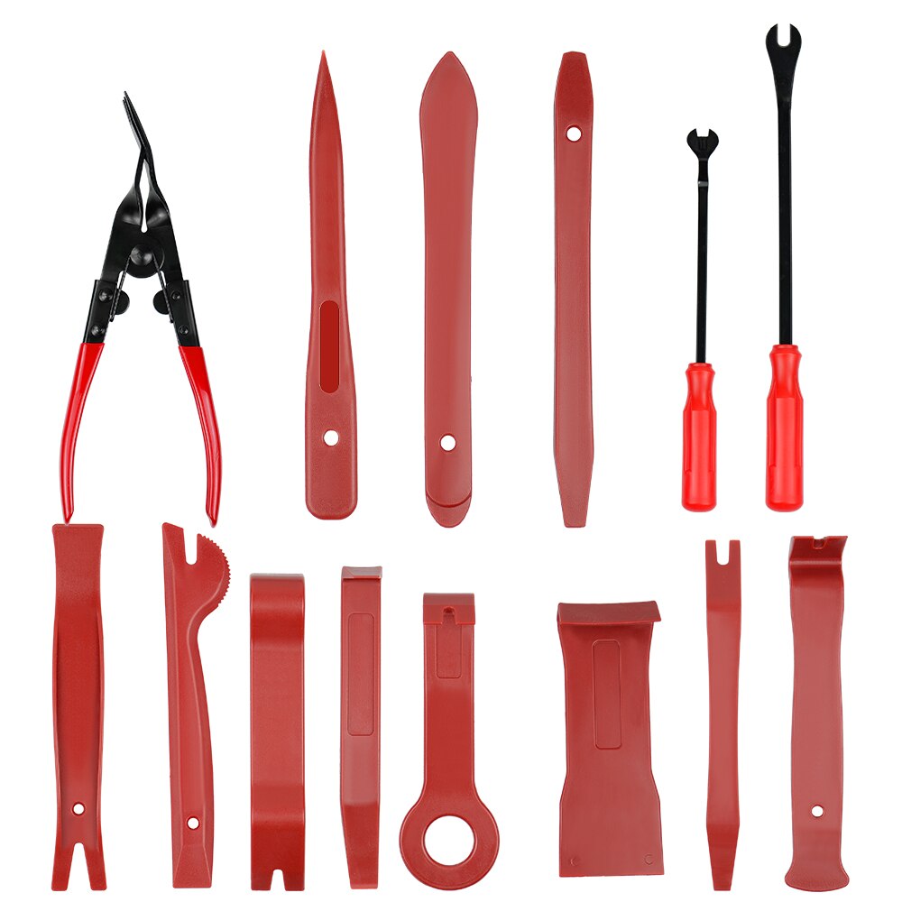 Car Maintenance Kit Auto Trim Repair Panel Remover Pry Bar Car Dash Radio Door Hand Tools