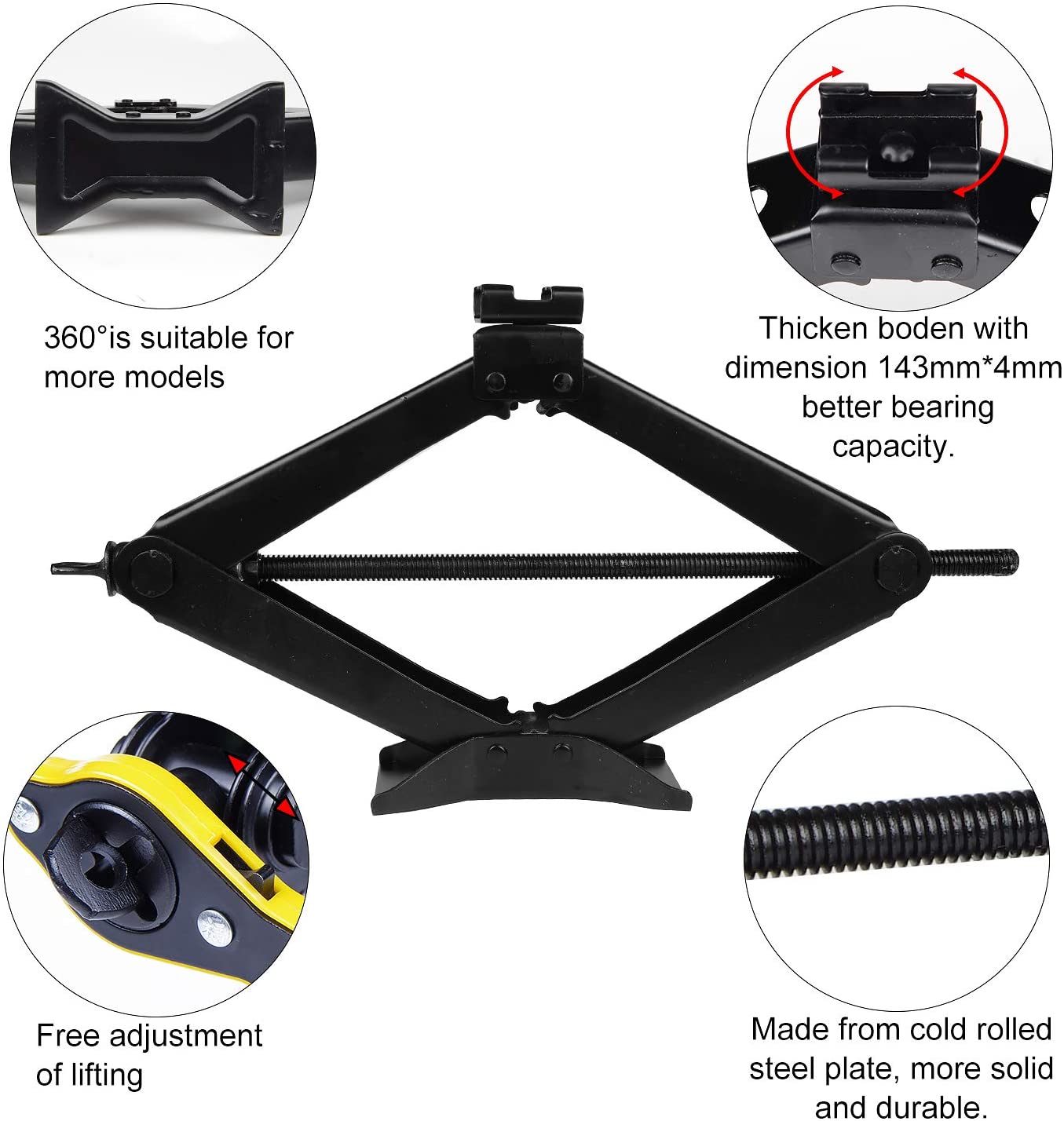 Car Scissor Jack Wrench for Car/SUV/MPV Tools