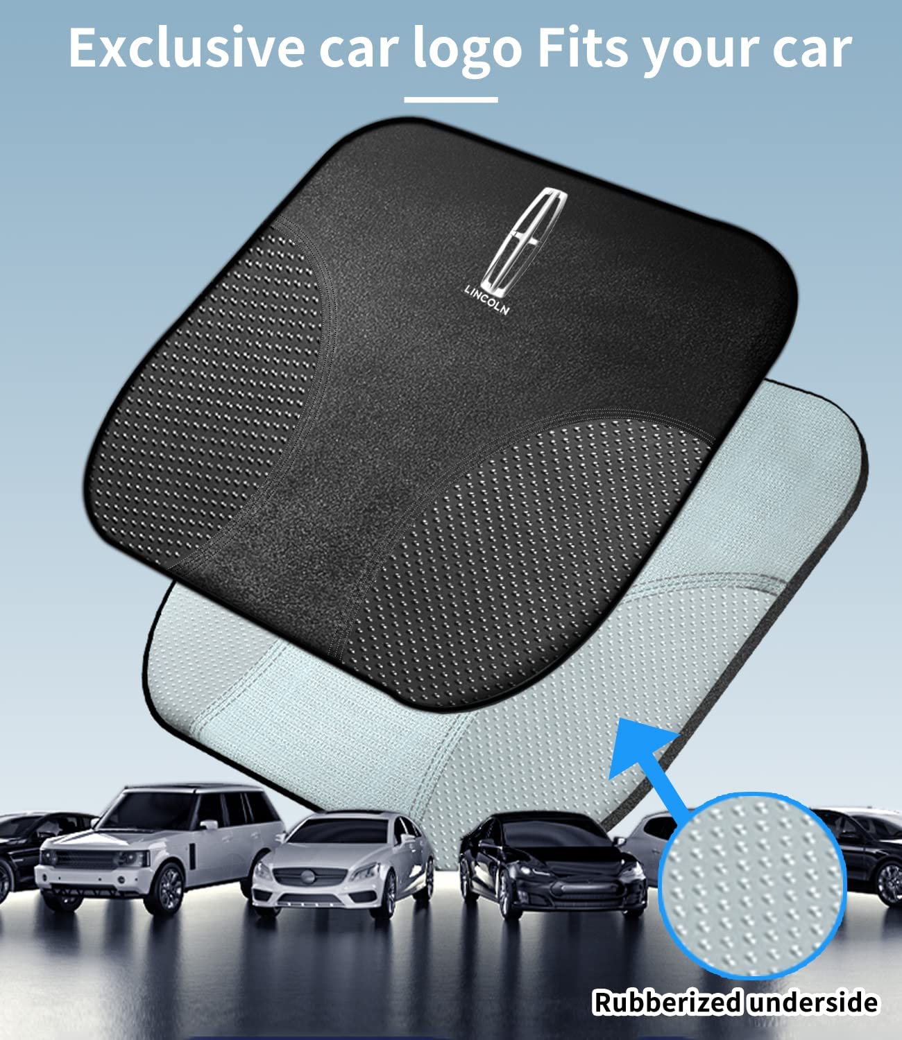 Car Seat Cushion Double Sided Breathable Suede Ice Silk Comfort Covers