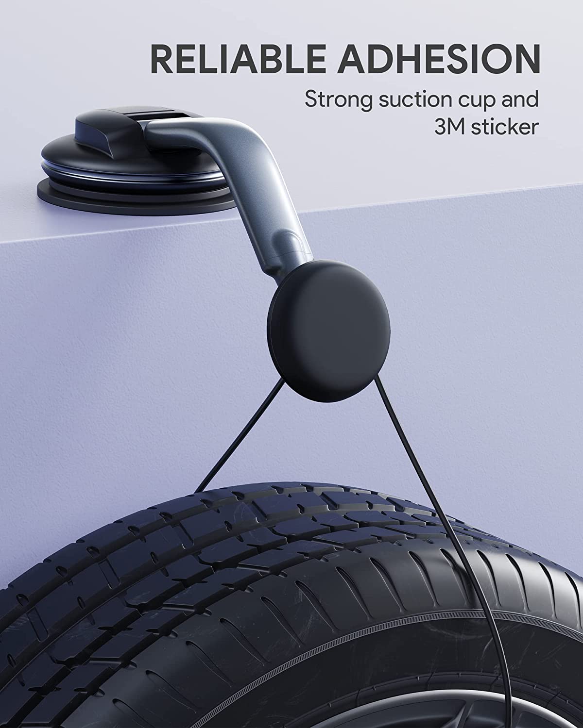 Magnetic Phone Holder Dashboard Windshield Upgraded Suction Cup