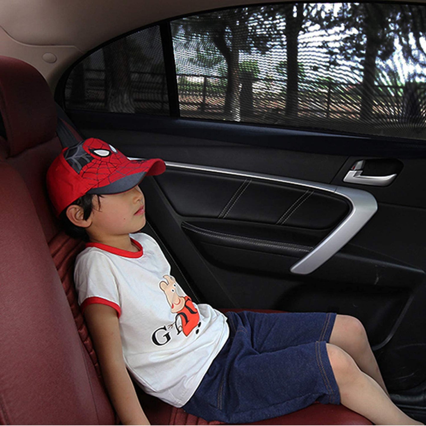 Car Window Shades Sun Shades 2-packs Rear Windows Curtain