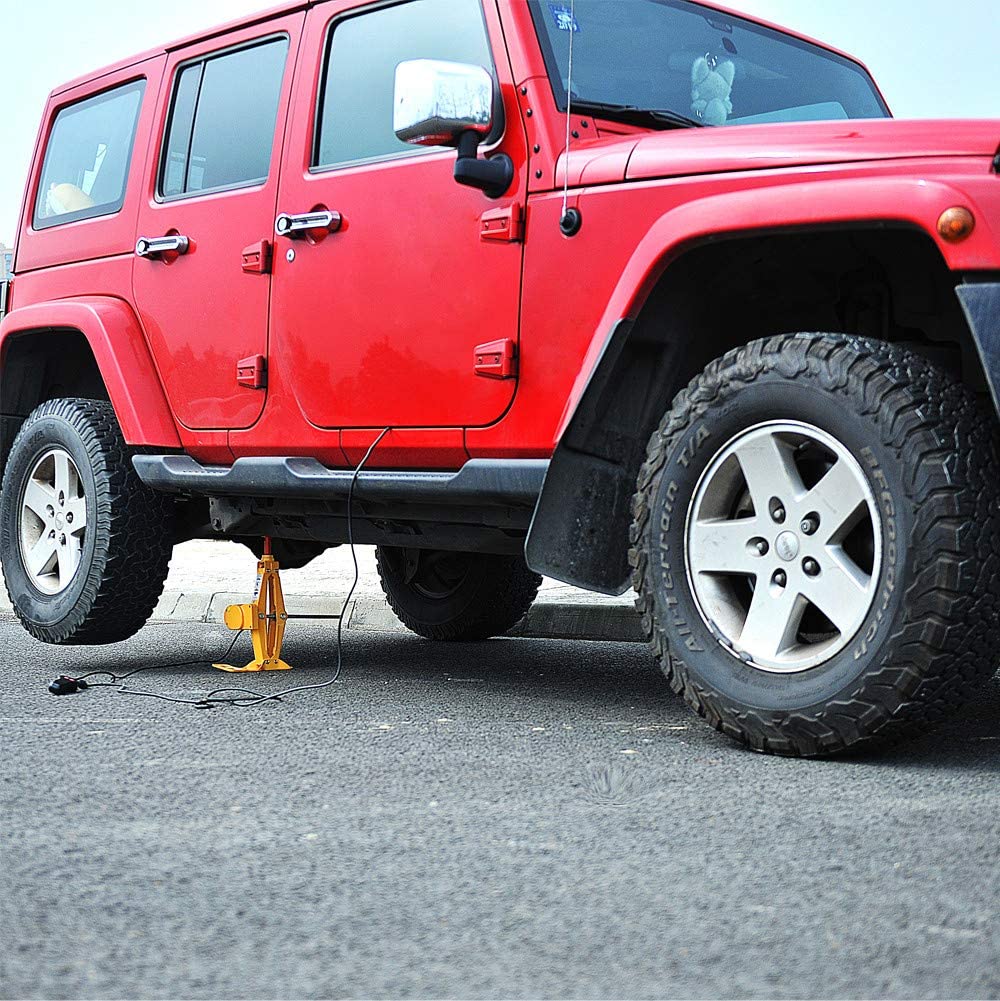 Car SUV Electric Jack 2 Ton 12V Electric Scissor Jack Tools