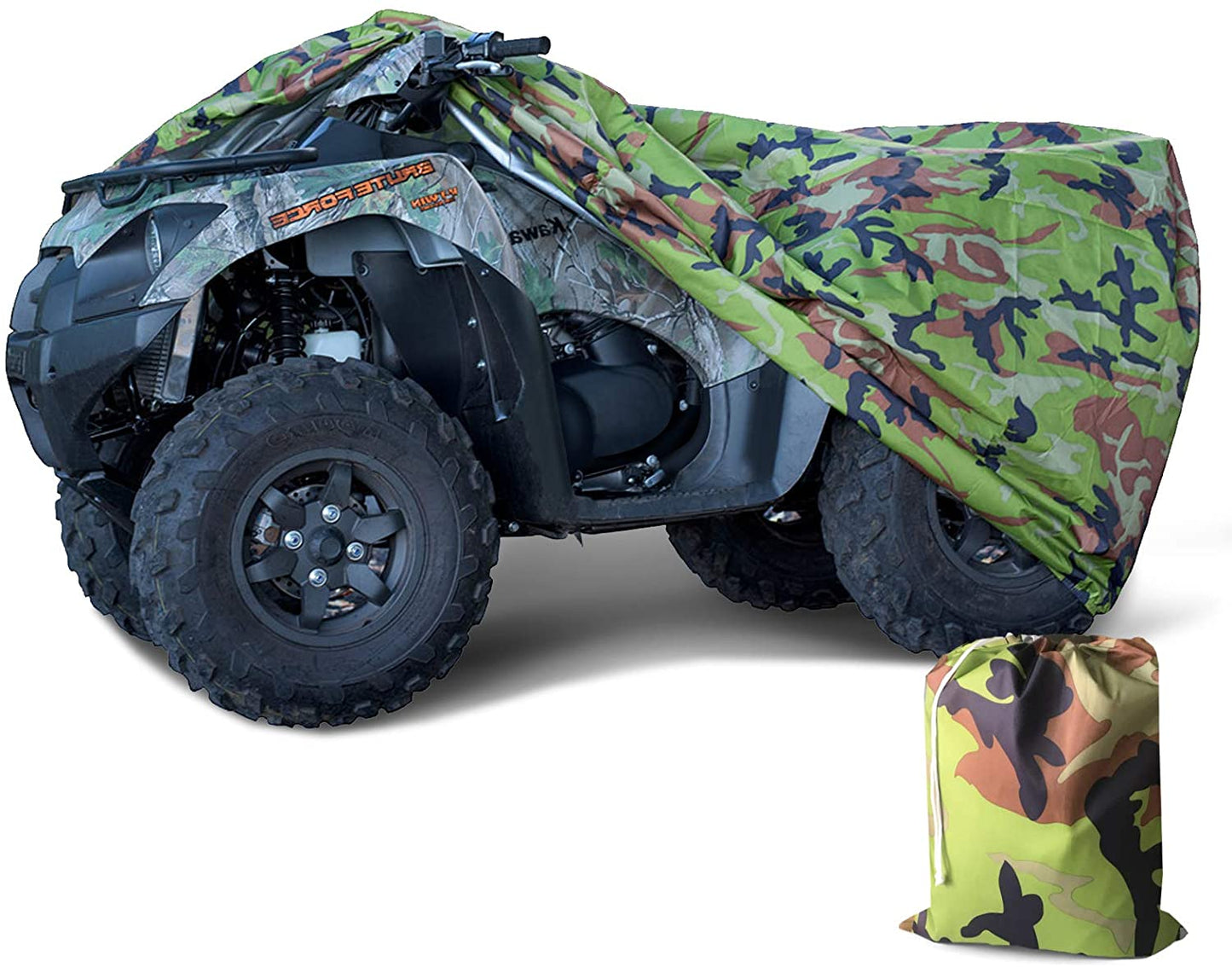 Motorcycle Black Quad Bike Rain Waterproof Cover