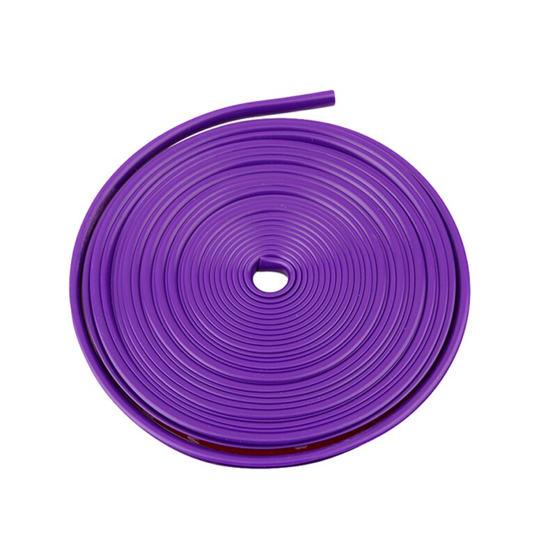 Car Wheel Protector Hub Sticker Car Decorative Strip 8m