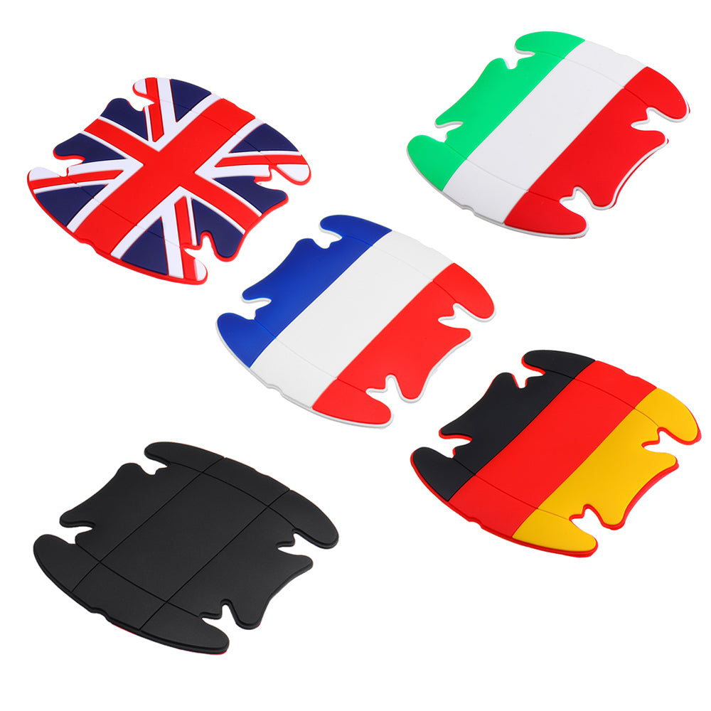 Car Side Door Handle Guard Stickers Paint Anti-scratch Silicone Protector 5Pcs
