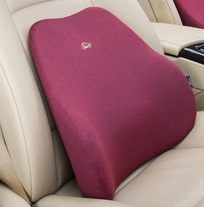 Auto Car Cushion Memory Foam Backrest Headrest Waist Cushion Back Neck PillowPad