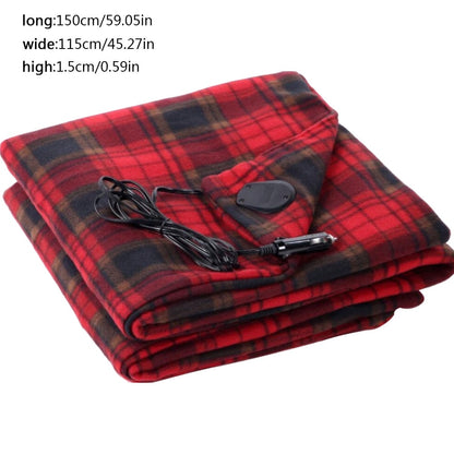 Car Electric Blanket 12V Warm Bed Heater Thermostat Electric Cushion Mattress